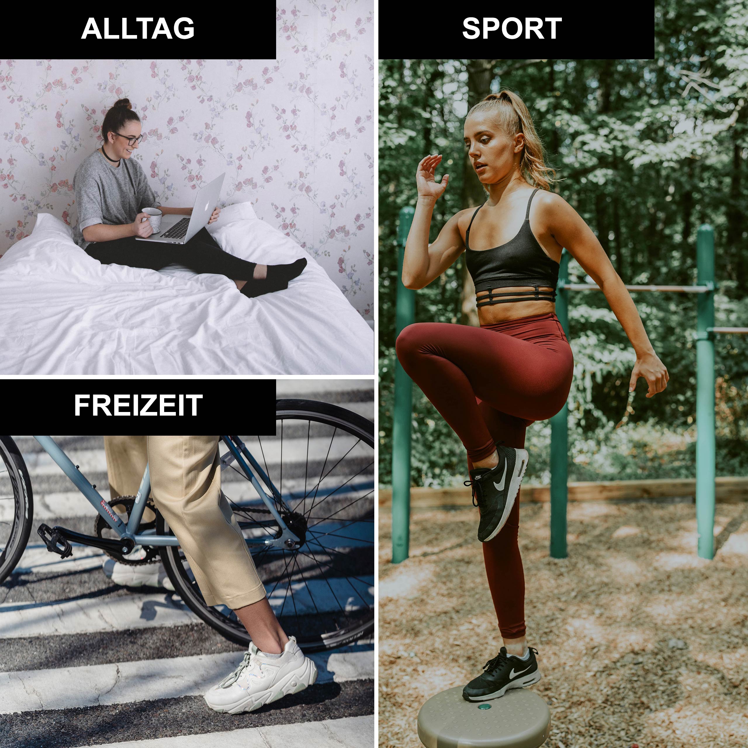 Merino Sneaker Socken im Alltag und Freizeit – kurze Merinosocken für Sommer und Sport