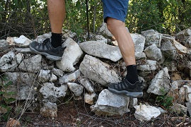 Merino Wandersocken schwarz - für Trekking, Bergsport und Alltag geeignet